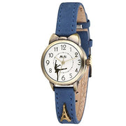 women's leather strap quartz watch - MRSLM