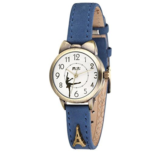 women's leather strap quartz watch - MRSLM