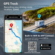 3 lens wifi dash camera, view 6 - MRSLM
