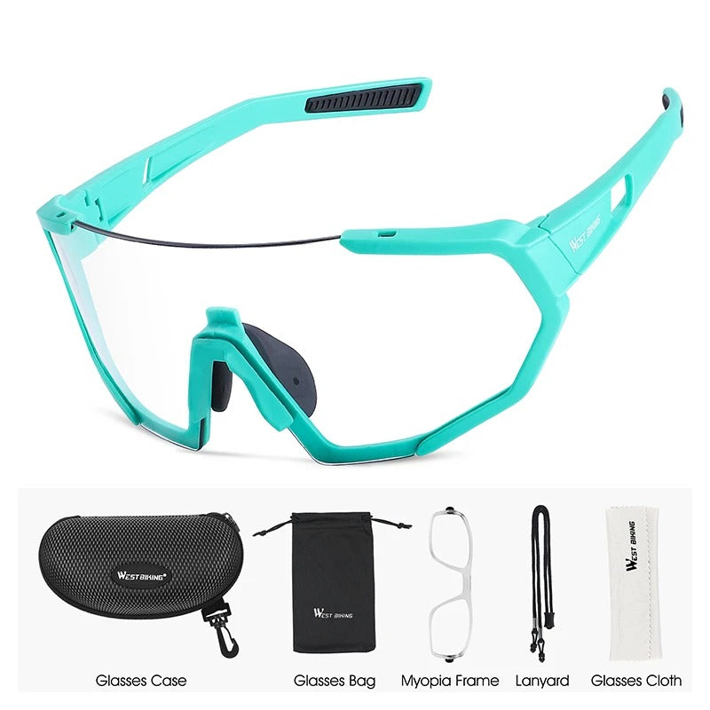 photochromic cycling glasses, view 4 - MRSLM