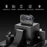 portable Bluetooth speaker with LCD and FM radio, view 4 - MRSLM