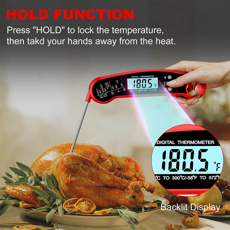 digital meat thermometer, view 4 - MRSLM