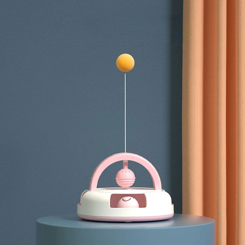 automatic rolling cat toy ball, view 4 - MRSLM