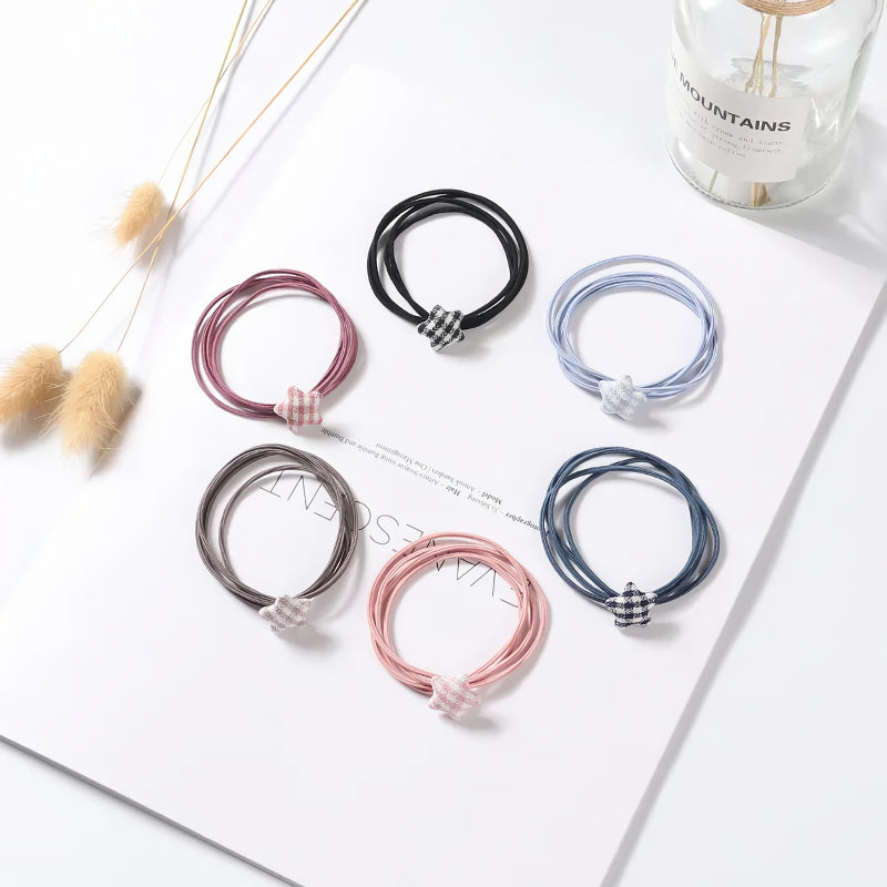 4-in-1 star elastic hair band, view 7 - MRSLM