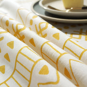 geometric tassels bohemian tablecloth, view 7 - MRSLM