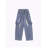 retro ribbon distressed jeans, view 10 - MRSLM