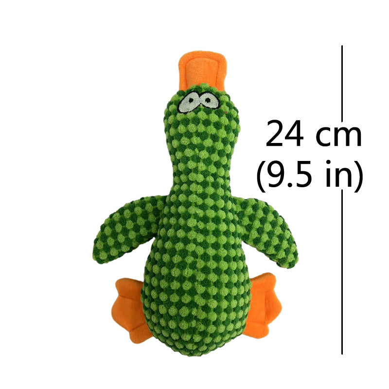 Cute Plush Duck Squeak Toy for Dogs