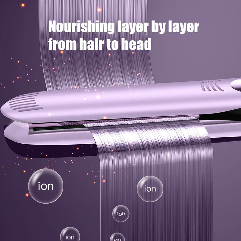 ceramic hair straightener and curler, view 4 - MRSLM