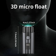 electric mini portable beard razor, view 8 - MRSLM