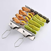 stainless steel bbq rolling basket - MRSLM