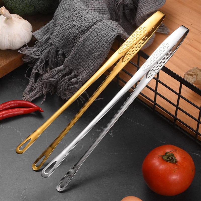 304 stainless steel grill tongs, view 8 - MRSLM