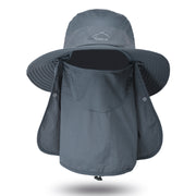 fisherman cap with neck cover, view 4 - MRSLM