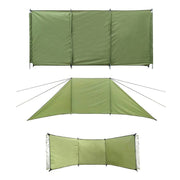 outdoor stove camping windshield screen, view 5 - MRSLM