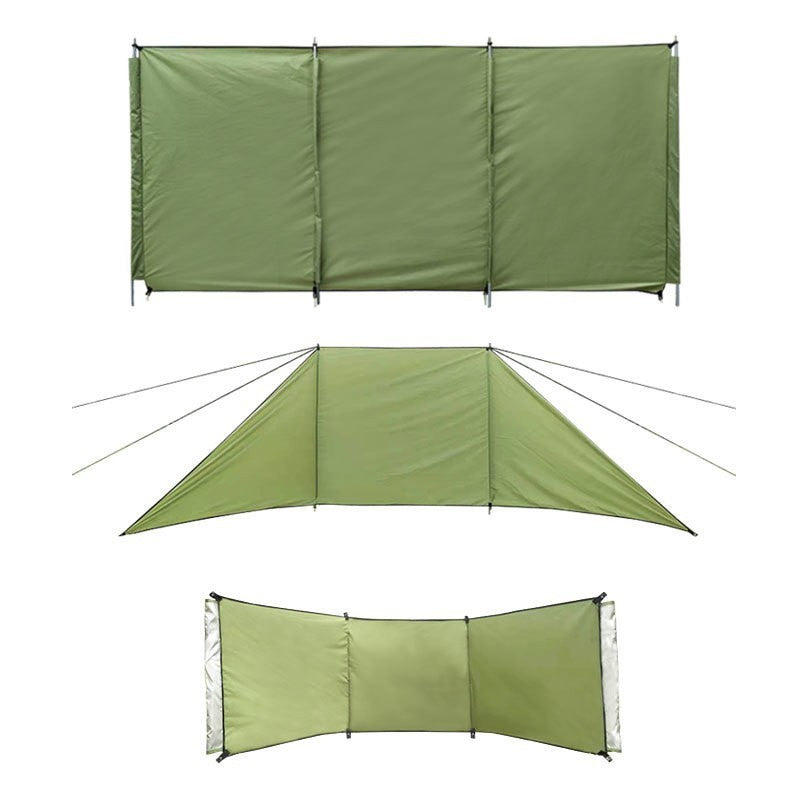 outdoor stove camping windshield screen, view 5 - MRSLM