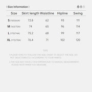 denim A-line skirt, view 6 - MRSLM