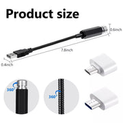 5V LED galaxy projector for car, view 6 - MRSLM