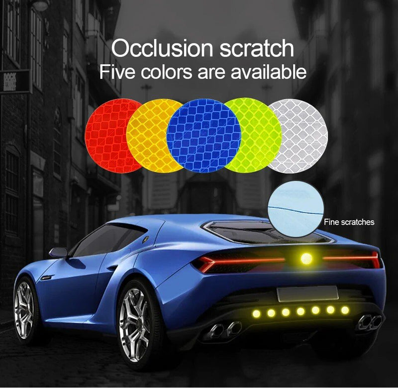 reflective safety sticker tape, view 7 - MRSLM