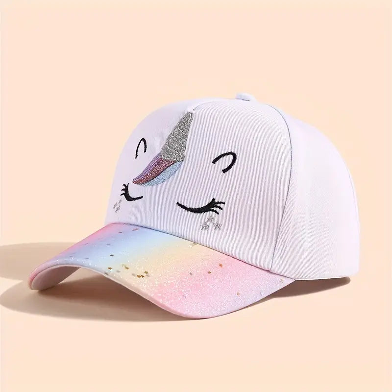 kids unicorn snapback cap, view 5 - MRSLM