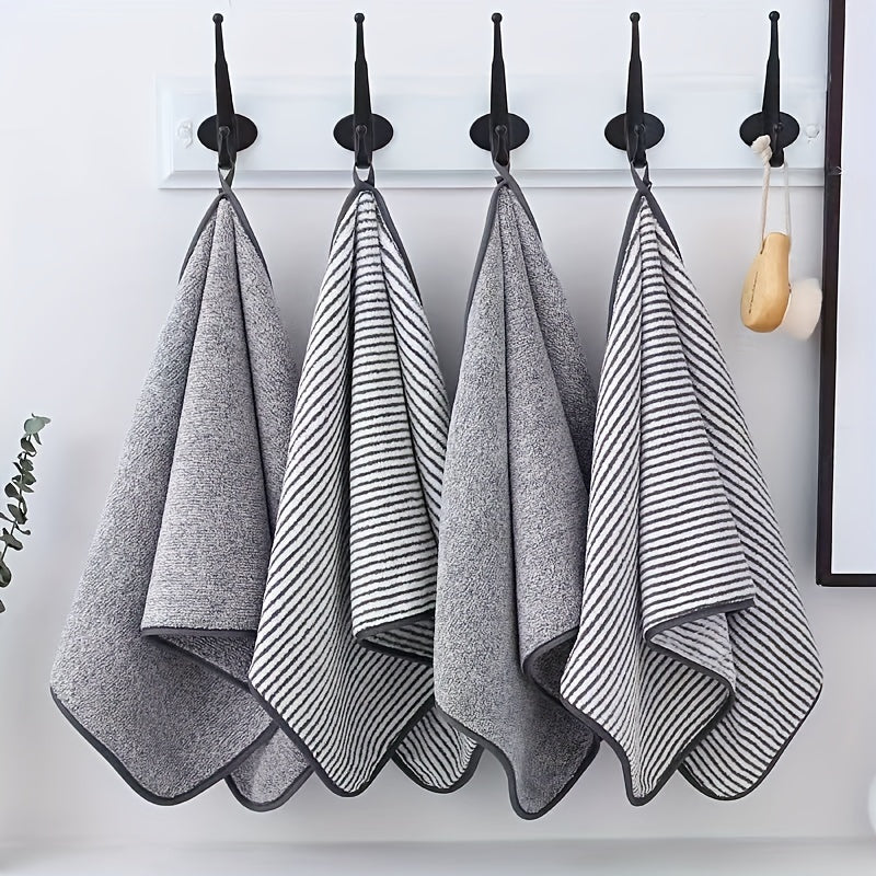 Striped Hand Towel – Super Soft & Quick-Drying
