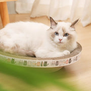 cat scratcher bed, view 4 - MRSLM