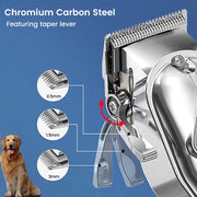 rechargeable pet hair trimmer, view 4 - MRSLM