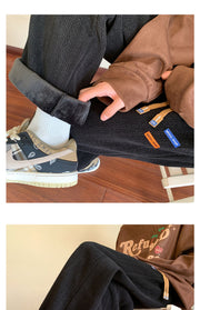 men's winter plush pants, view 2 - MRSLM