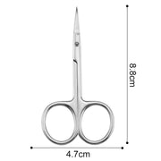extra fine curved blade cuticle scissors, view 7 - MRSLM