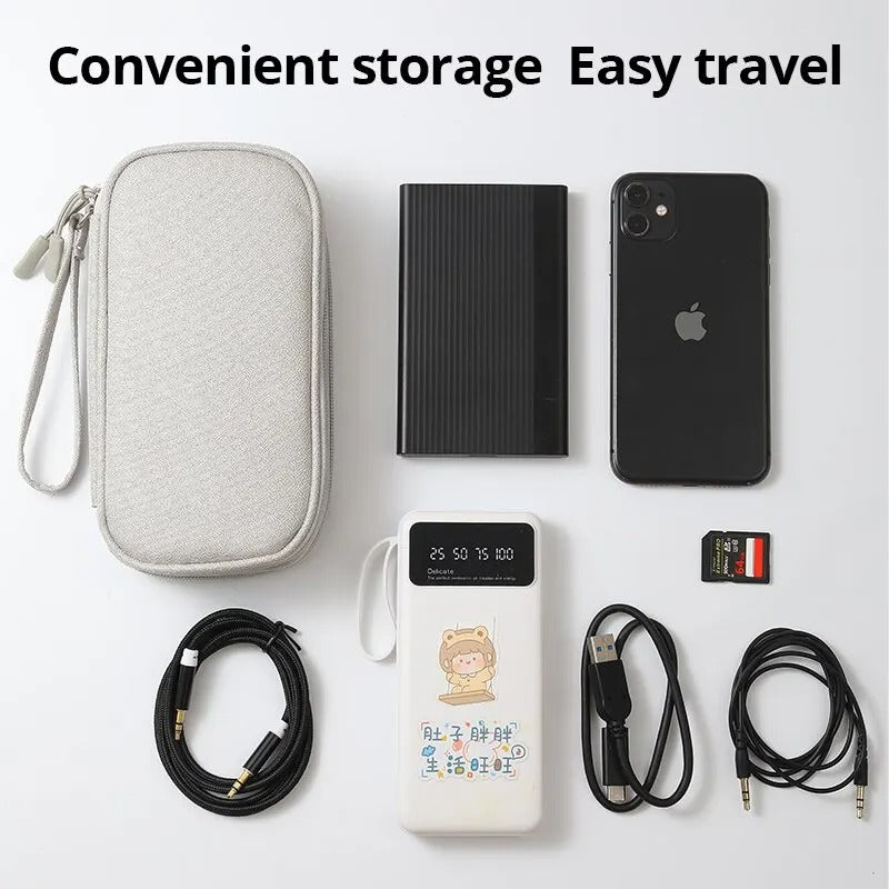 travel organizer for digital accessories, view 7 - MRSLM