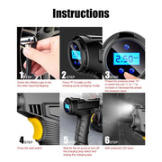 compact 150psi portable air compressor, view 8 - MRSLM