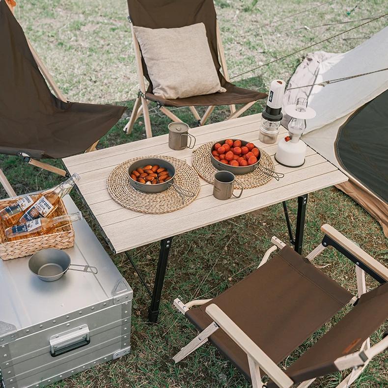 portable titanium camping frying pan, view 7 - MRSLM