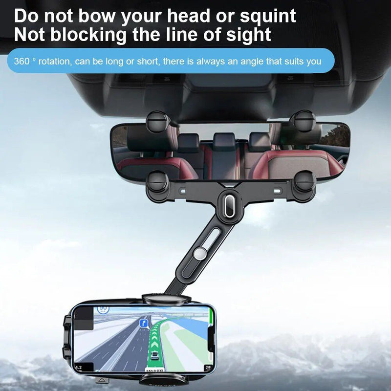 rotating car phone mount, view 8 - MRSLM