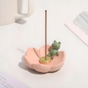 mini resin cherry blossom incense holder, view 9 - MRSLM