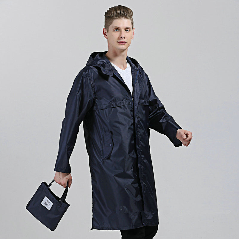 men's waterproof polyester raincoat, view 2 - MRSLM