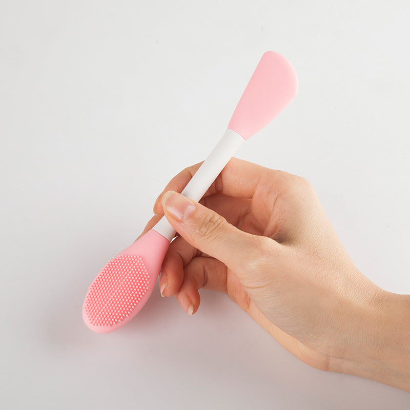 silicone double-end face mask brush, view 6 - MRSLM