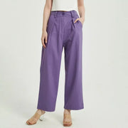 high-waist wide leg trousers - MRSLM