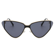 metal cat eye sunglasses, view 7 - MRSLM