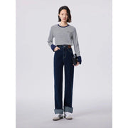 women's striped long sleeve t-shirt, view 5 - MRSLM
