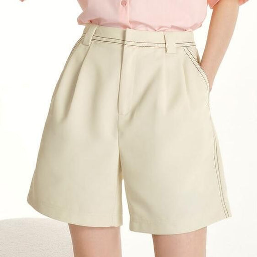 high waist wide leg shorts - MRSLM