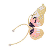 butterfly ear cuff earrings, view 3 - MRSLM