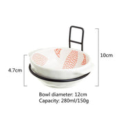 durable ceramic pet bowl, view 5 - MRSLM