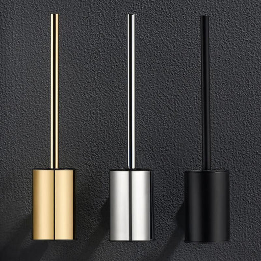 wall-mounted stainless steel toilet brush set - MRSLM