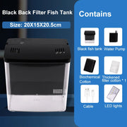 mini self-circulating fish tank, view 2 - MRSLM