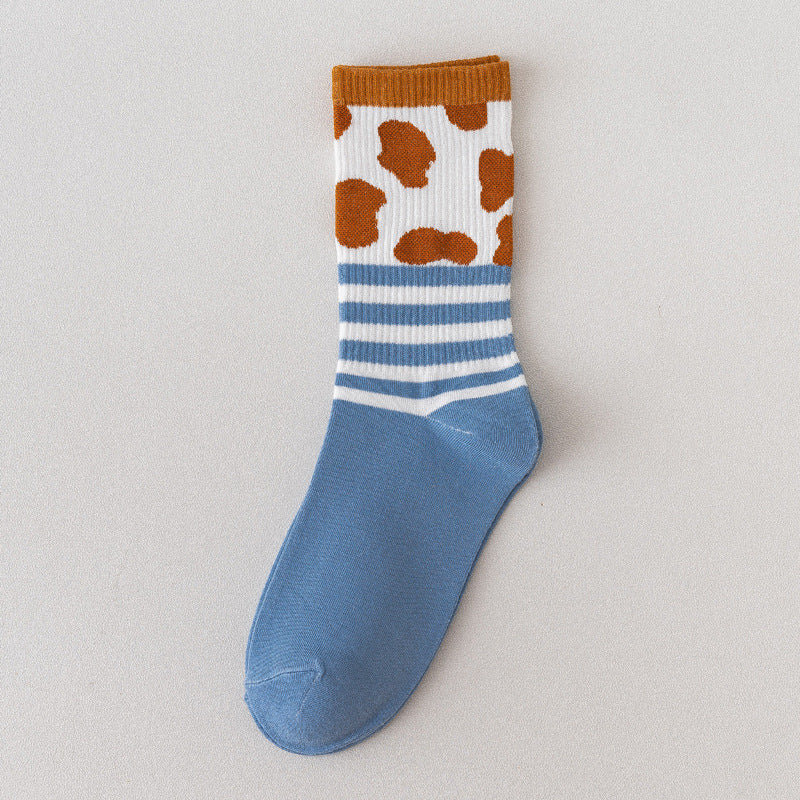 Cute pattern cotton socks, view 3 - MRSLM