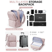 compact waterproof travel backpack, view 9 - MRSLM