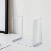 black and white iron bookends, view 10 - MRSLM
