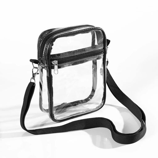 women's clear pvc shoulder bag - MRSLM