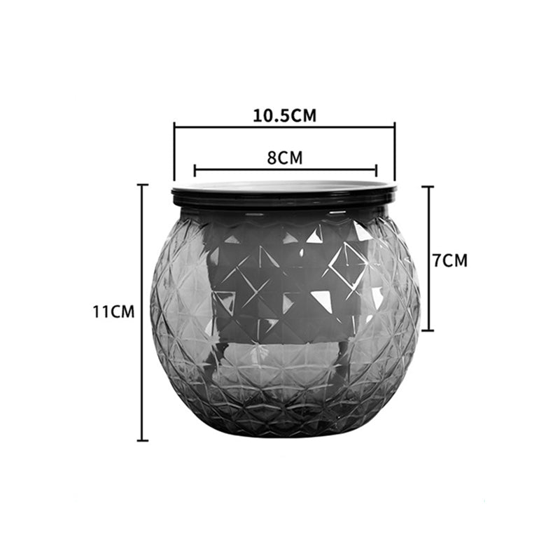 self-watering succulent pot with fish tank, view 7 - MRSLM