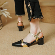 square heel ankle strap sandals, view 12 - MRSLM