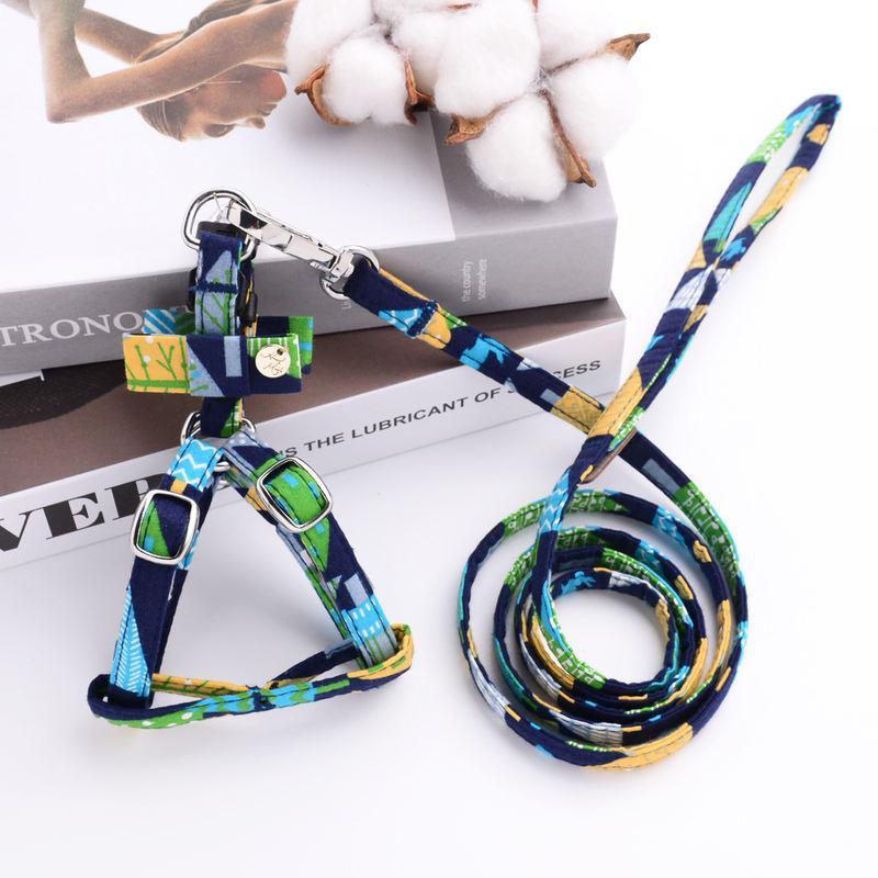handmade cotton pet leash, view 3 - MRSLM