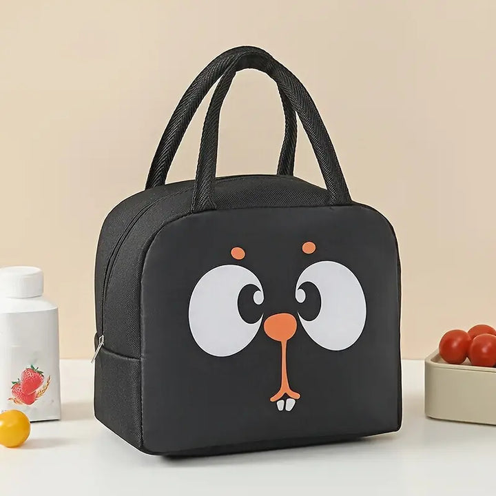 Cartoon Animal Thermal Lunch Bag for Kids